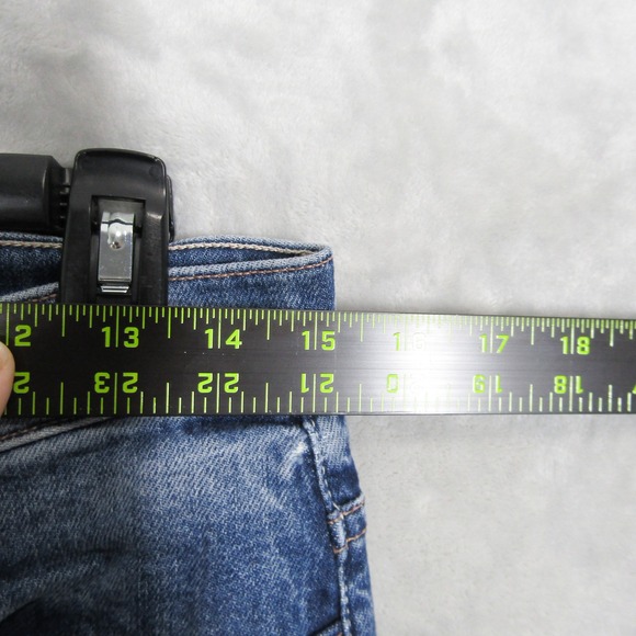 MOTHER Superior The Insider Ankle Blue Denim Jeans Women's Size 28 - Picture 4 of 12